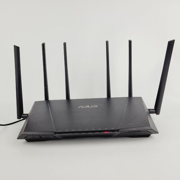ASUS RT-AC3200 1300 Mbps 4 Port Tri-Band Wireless Router Wifi 5 Gigabit Adapter - Picture 11 of 13